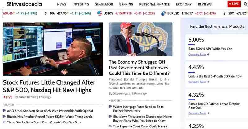 Trader ve yatırımcı için en iyi 10 site