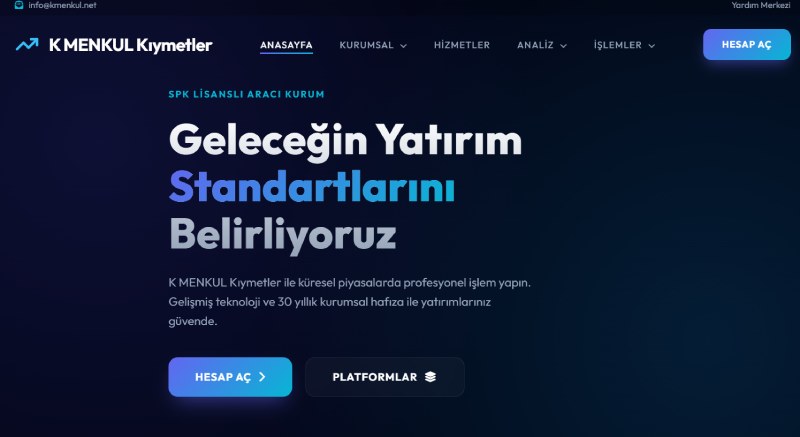K MENKUL Kıymetler