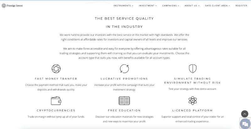 Prestige Invest Finance