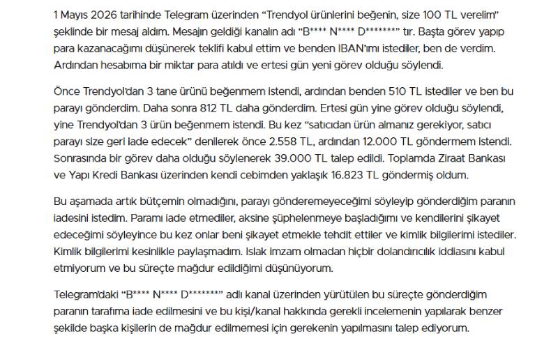 Türkiye vatandaşları, Trendyol'un adının ve itibarının kullanıldığı sofistike bir dolandırıcılık yöntemiyle karşı karşıya