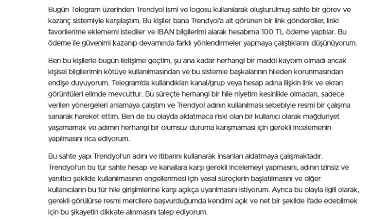 Türkiye vatandaşları, Trendyol'un adının ve itibarının kullanıldığı sofistike bir dolandırıcılık yöntemiyle karşı karşıya