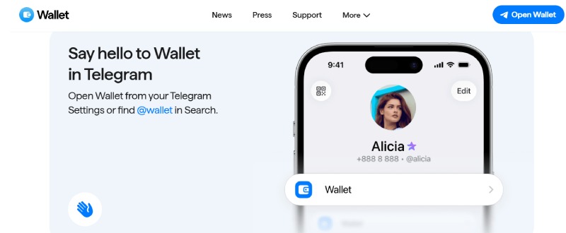 Wallet in Telegram